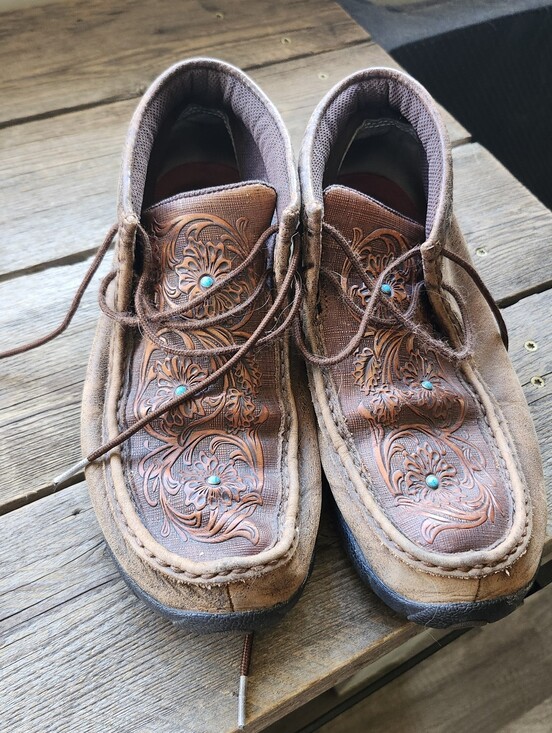 Twisted X Shoes - Womens Twisted X Tooled Moccasins